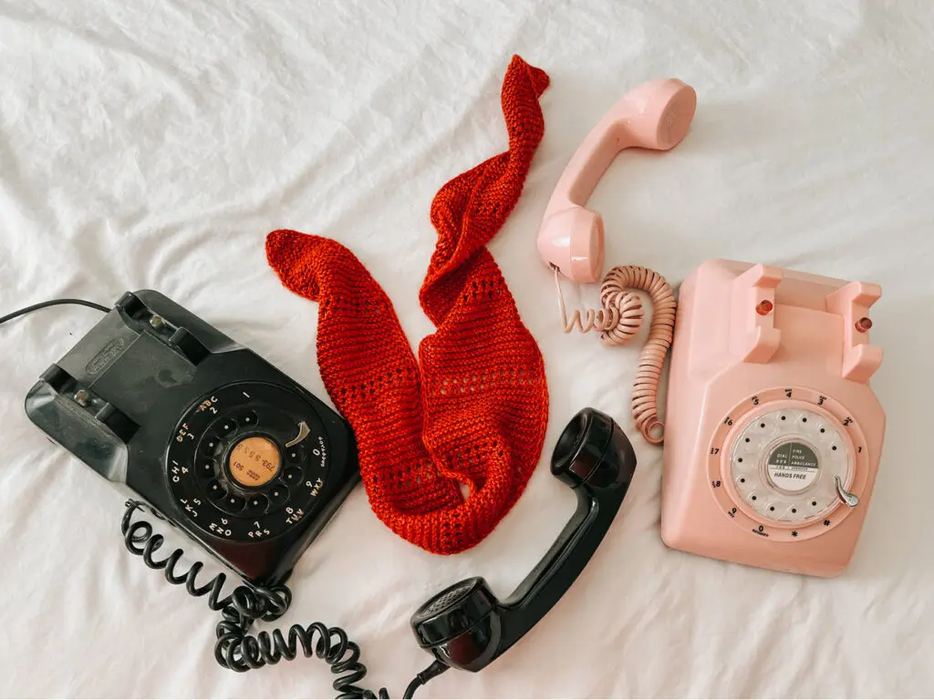 Party Line Scarf pattern is here