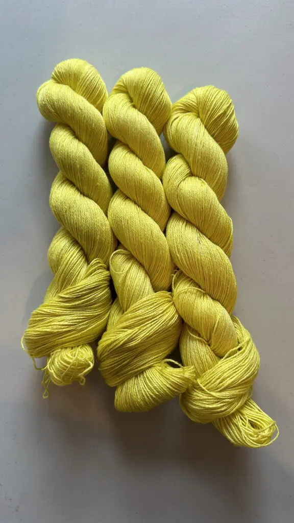 cosy posy yarn co lush lino