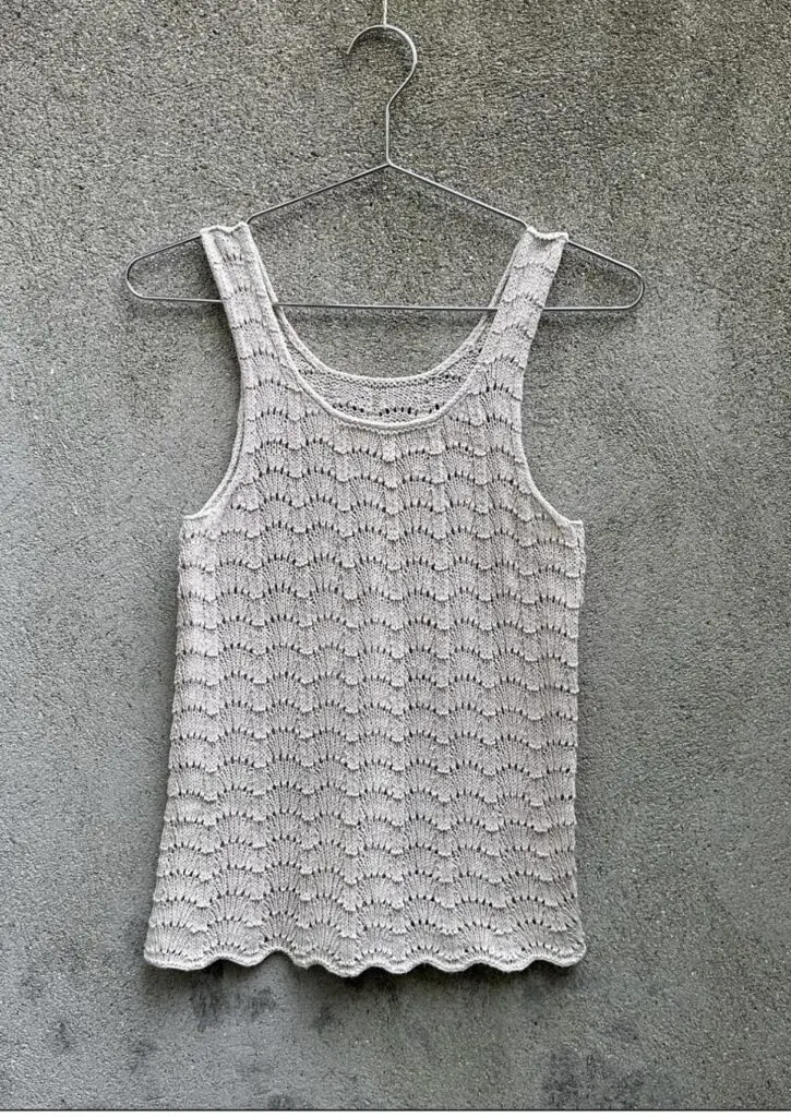 Summer knitting projects: barbroe top