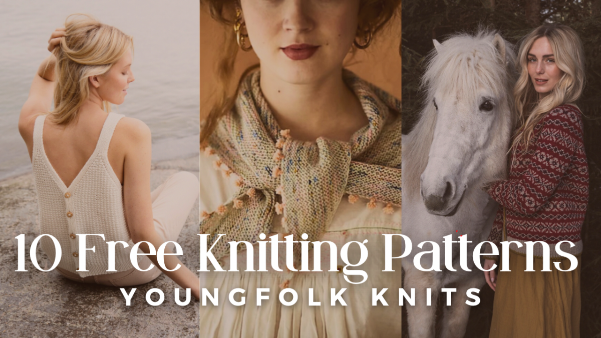10 free knitting patterns from young folk knits