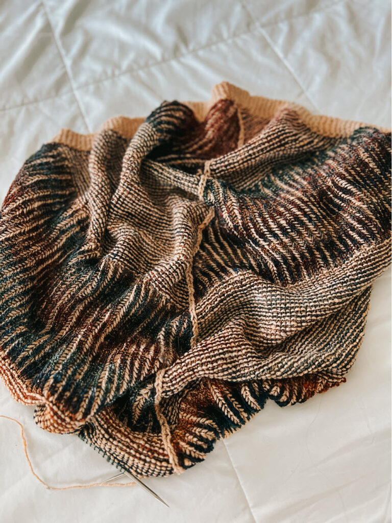 Mockingbird shawl